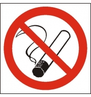 zakaz palenia tytoniu folia samoprzylepna
