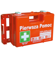 Przemysłowa apteczka pierwszej pomocy „TOP 10 PLUS” 13157 w walizce z tworzywa ABS