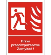 Drzwi przeciwpożarowe zamykać (lewo/prawo)