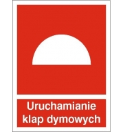 uruchamianie klap dymowych folia samoprzylepna